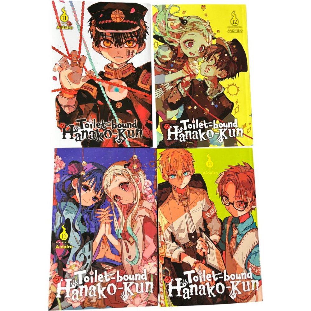 Toilet-Bound Hanako-Kun English Manga Lot Of 4 Volumes‎ 11-14 NEW